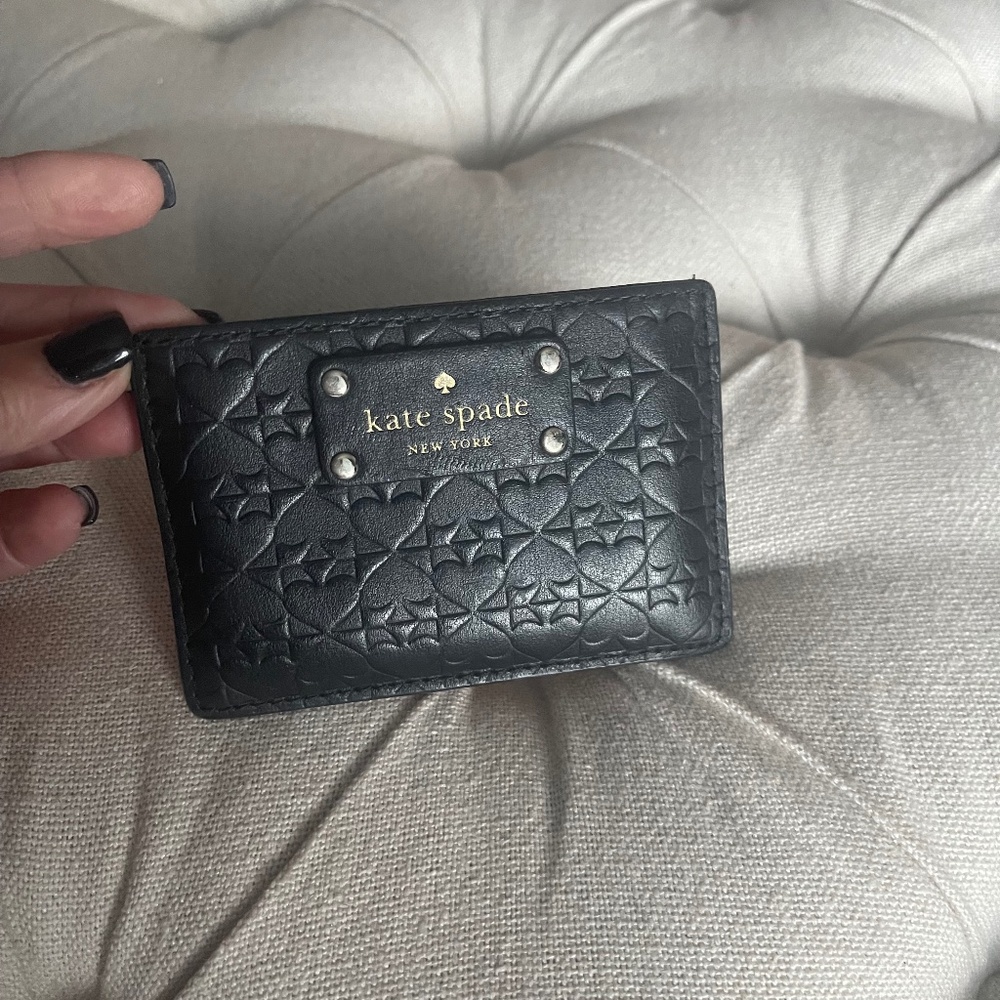 Kate Spade Black ID and Credit card Wallet